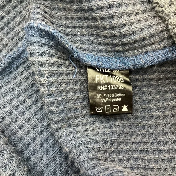 POL The Teigen Thermal Glam Patch Top Size Small - Picture 9 of 10